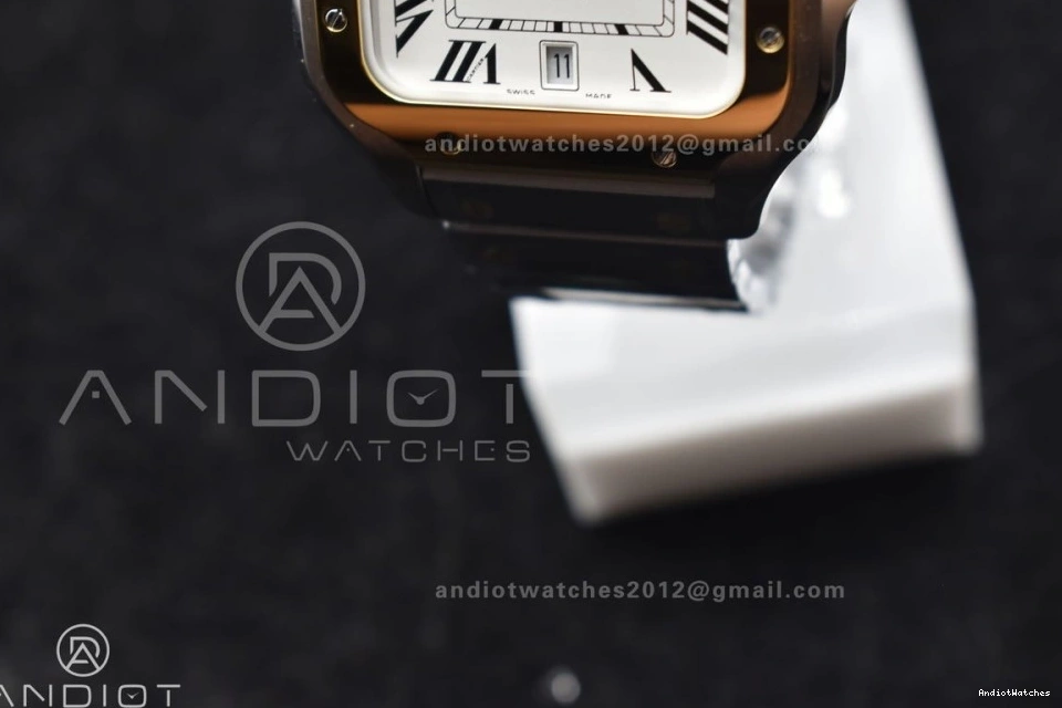 on BVF SS 1:1 40mm Contemporary Best 9015 YG Cartier de 1053 SS MIYOTA V YG Bracelet Edition White SmartLinks Dial Santos 0828